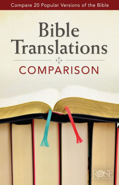 Bible Translations Comparison (pack of 5) - Re-vived