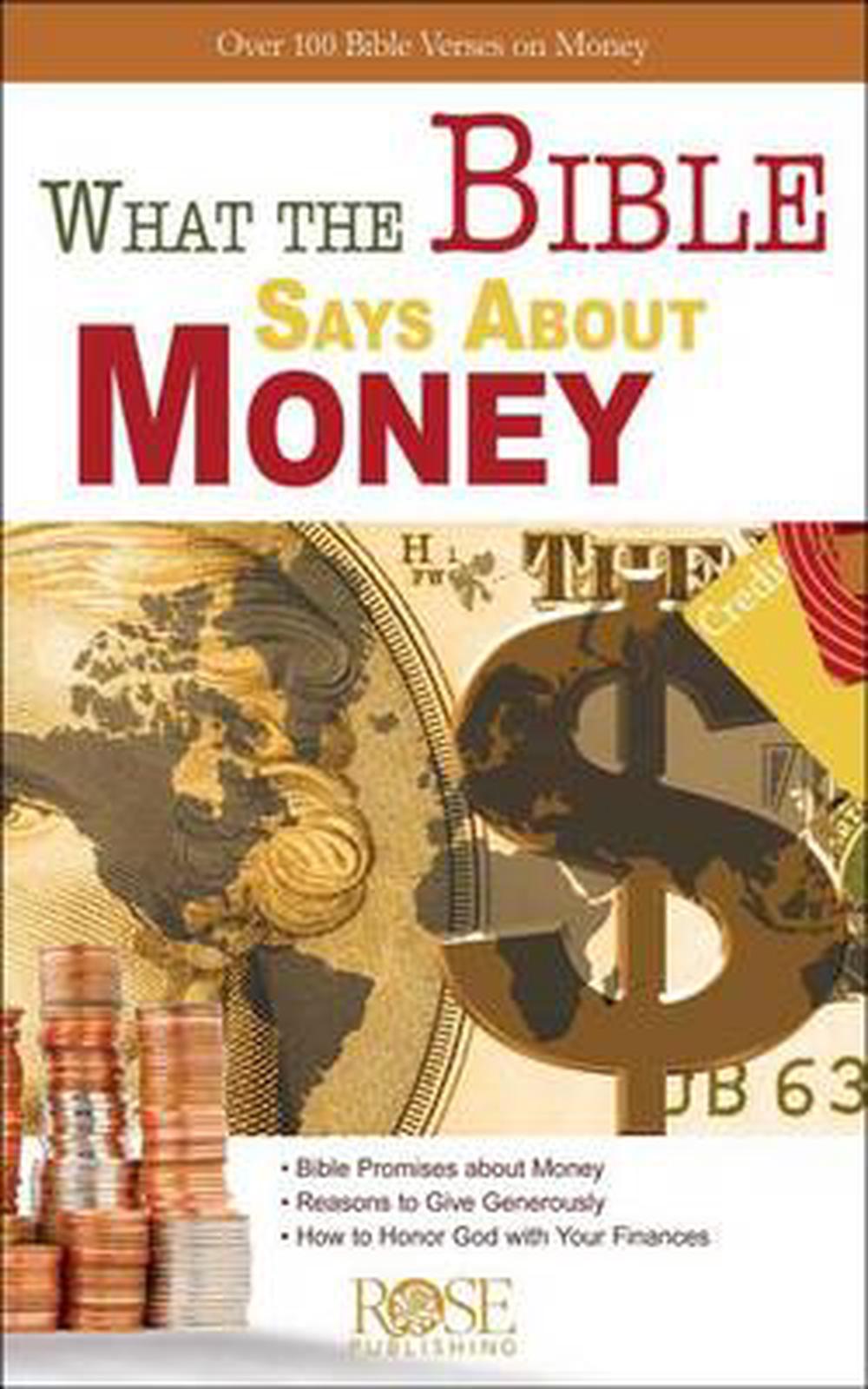 What the Bible Says About Money (pack of 5) - Re-vived