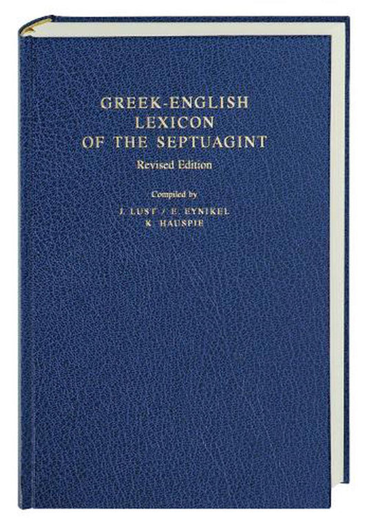 Greek-English Lexicon of the Septuagint - Re-vived