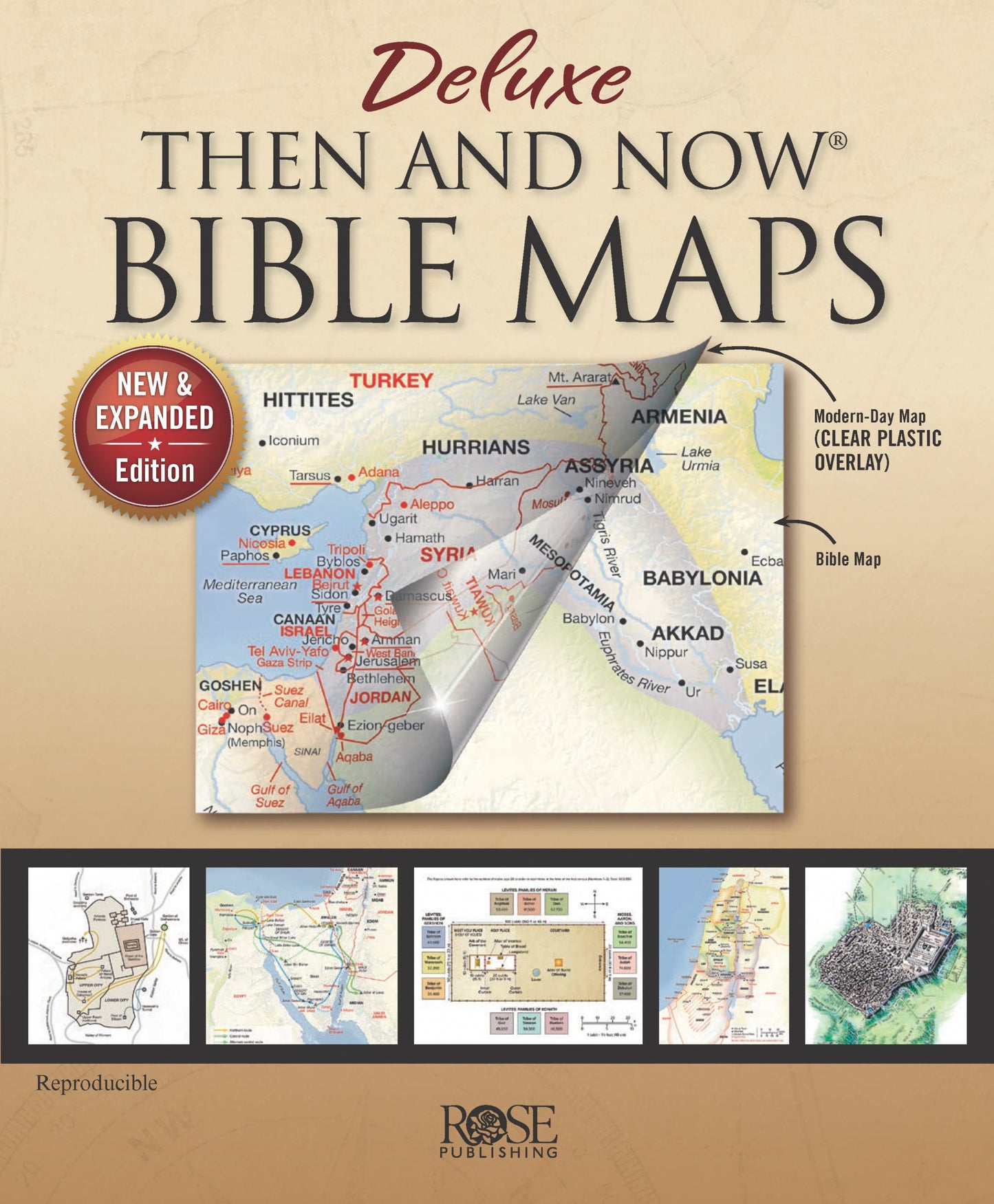 Deluxe Then and Now Bible Maps - Re-vived