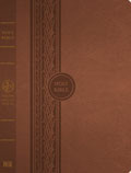MEV Thinline Reference Bible Brown Imitation Leather - N/A - Re-vived.com