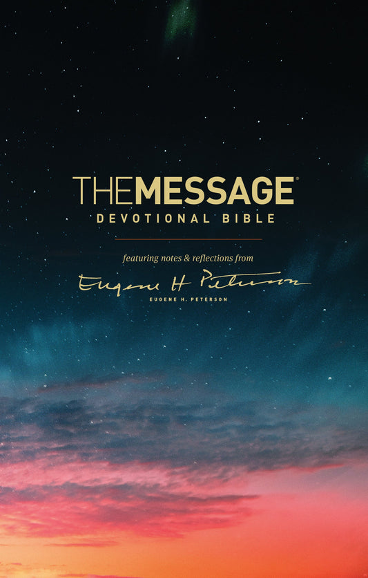 The Message Devotional Bible - Re-vived