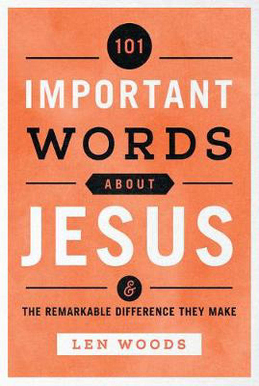 101 Important Words About Jesus - Re-vived