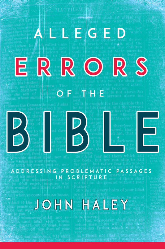 Alleged Errors of the Bible - Re-vived