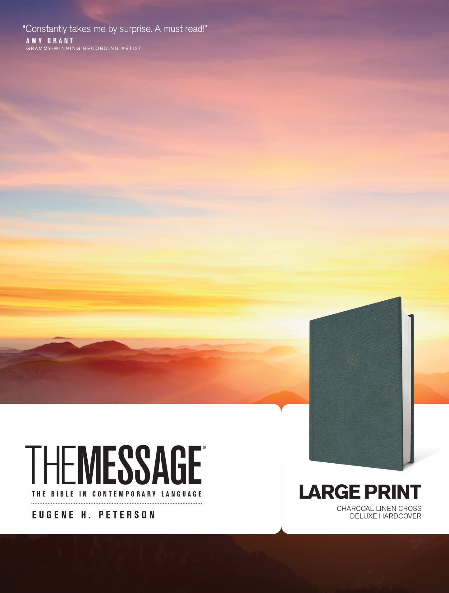 The Message Large Print - Re-vived