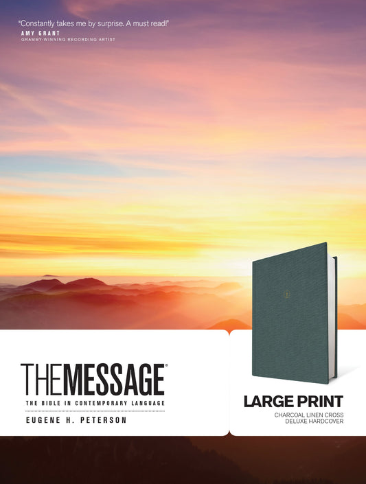 The Message Large Print - Re-vived