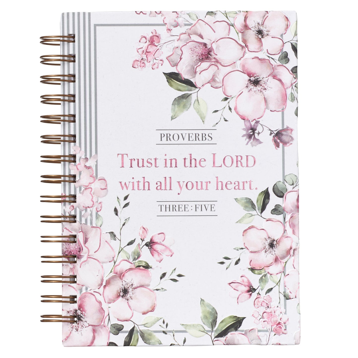 Trust in the Lord Large Wirebound Journal - Re-vived