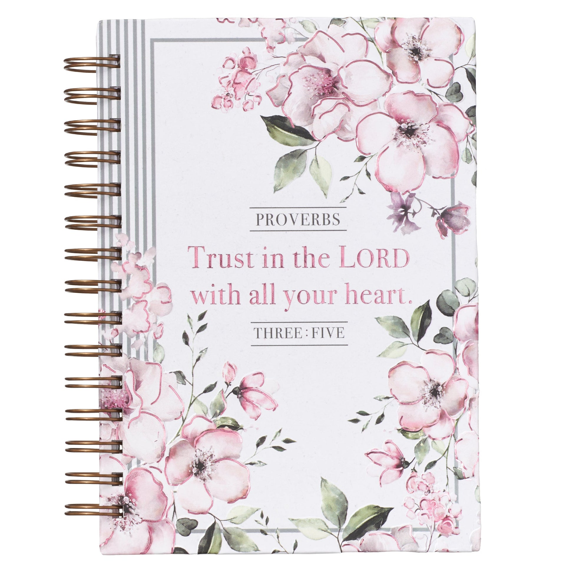 Trust in the Lord Large Wirebound Journal - Re-vived