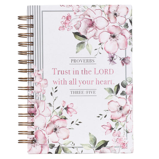 Trust in the Lord Large Wirebound Journal - Re-vived