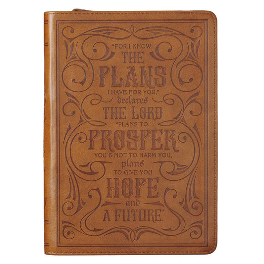 Jeremiah 29:11 Journal with Zip - Re-vived