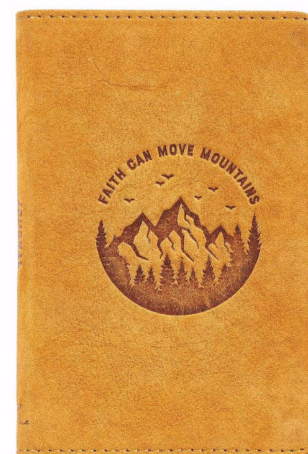 Mountains Pocket-Size Leather Journal - Re-vived