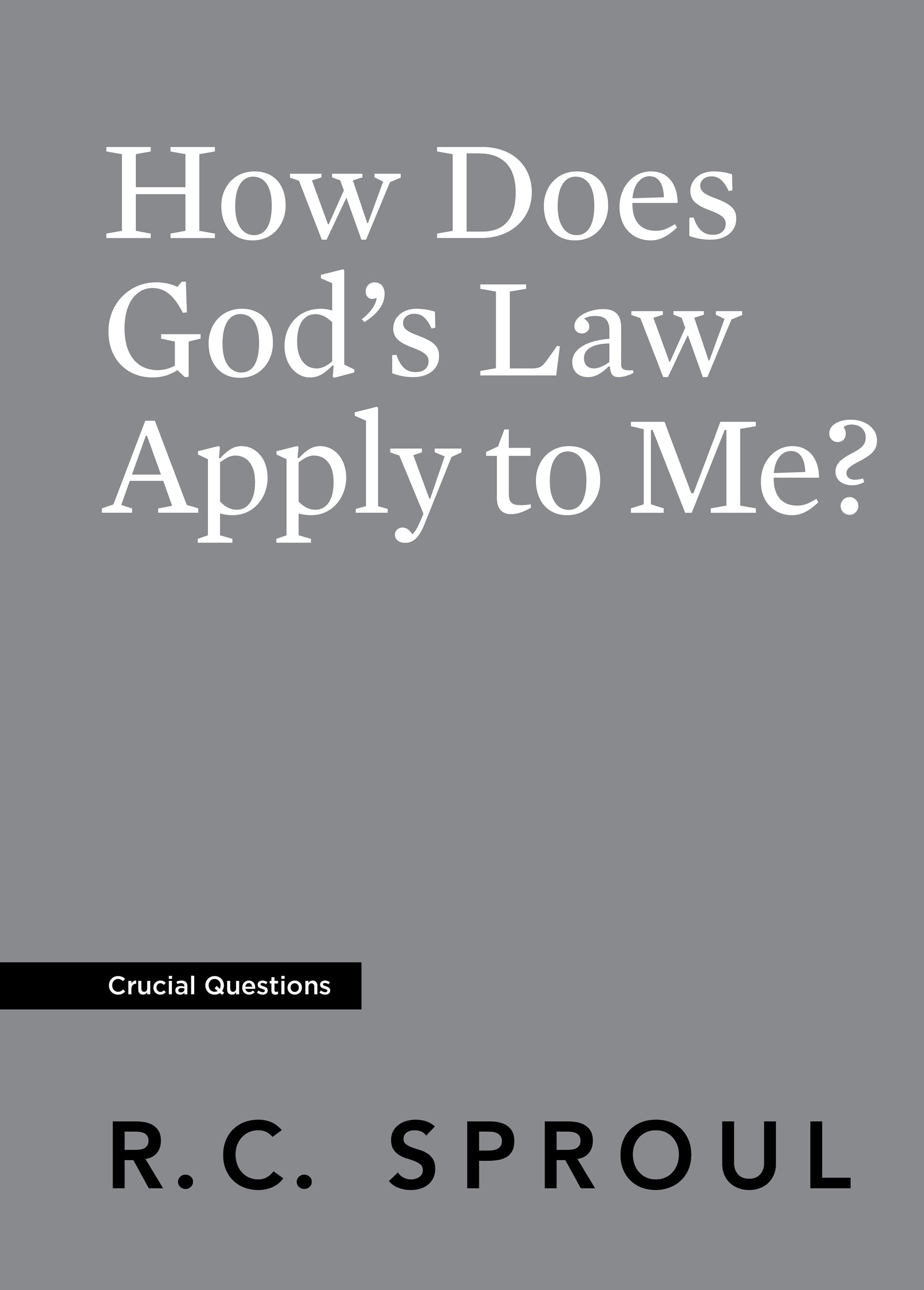How Does God's Law Apply to Me? - Re-vived
