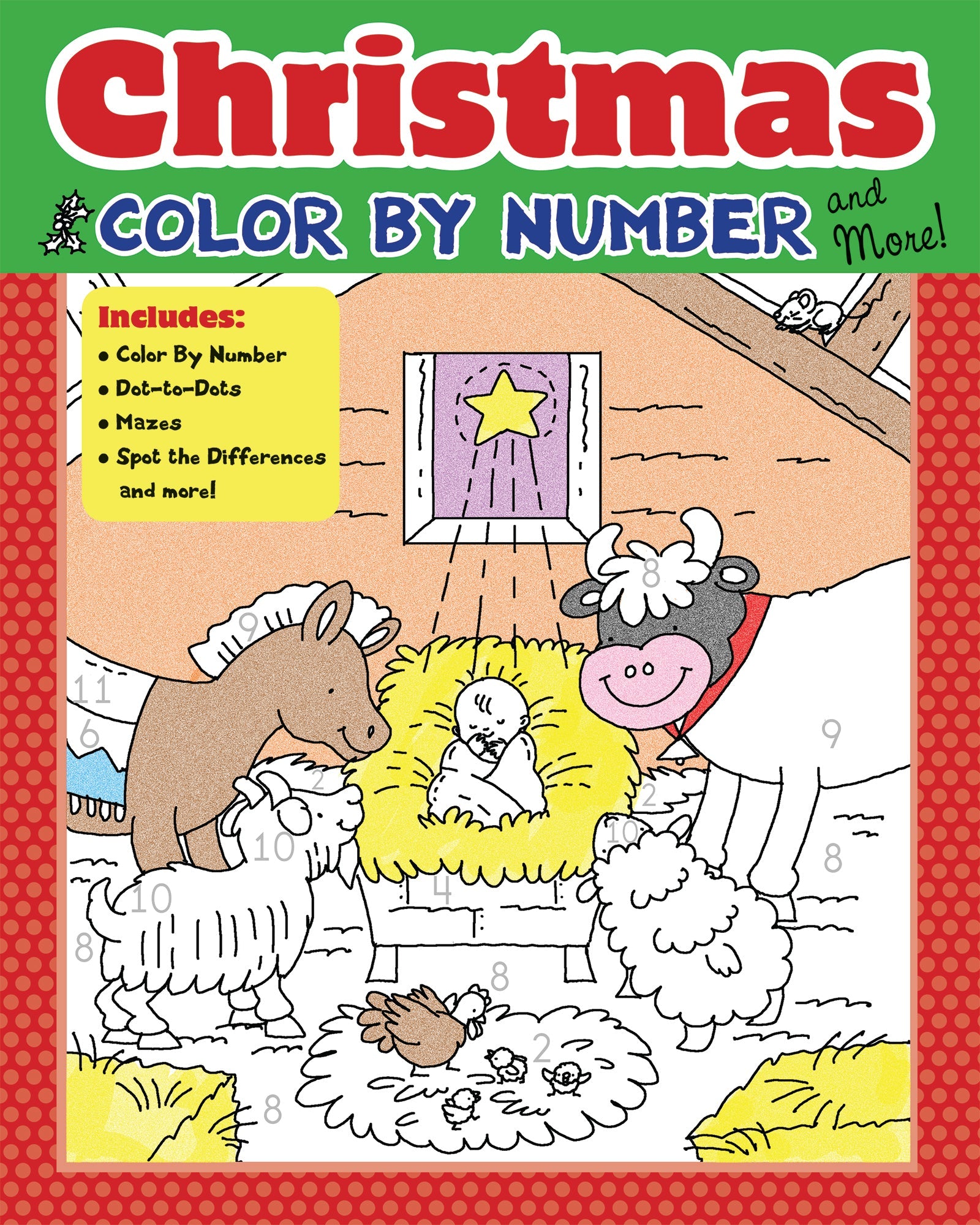 Christmas Colour By Number - Re-vived
