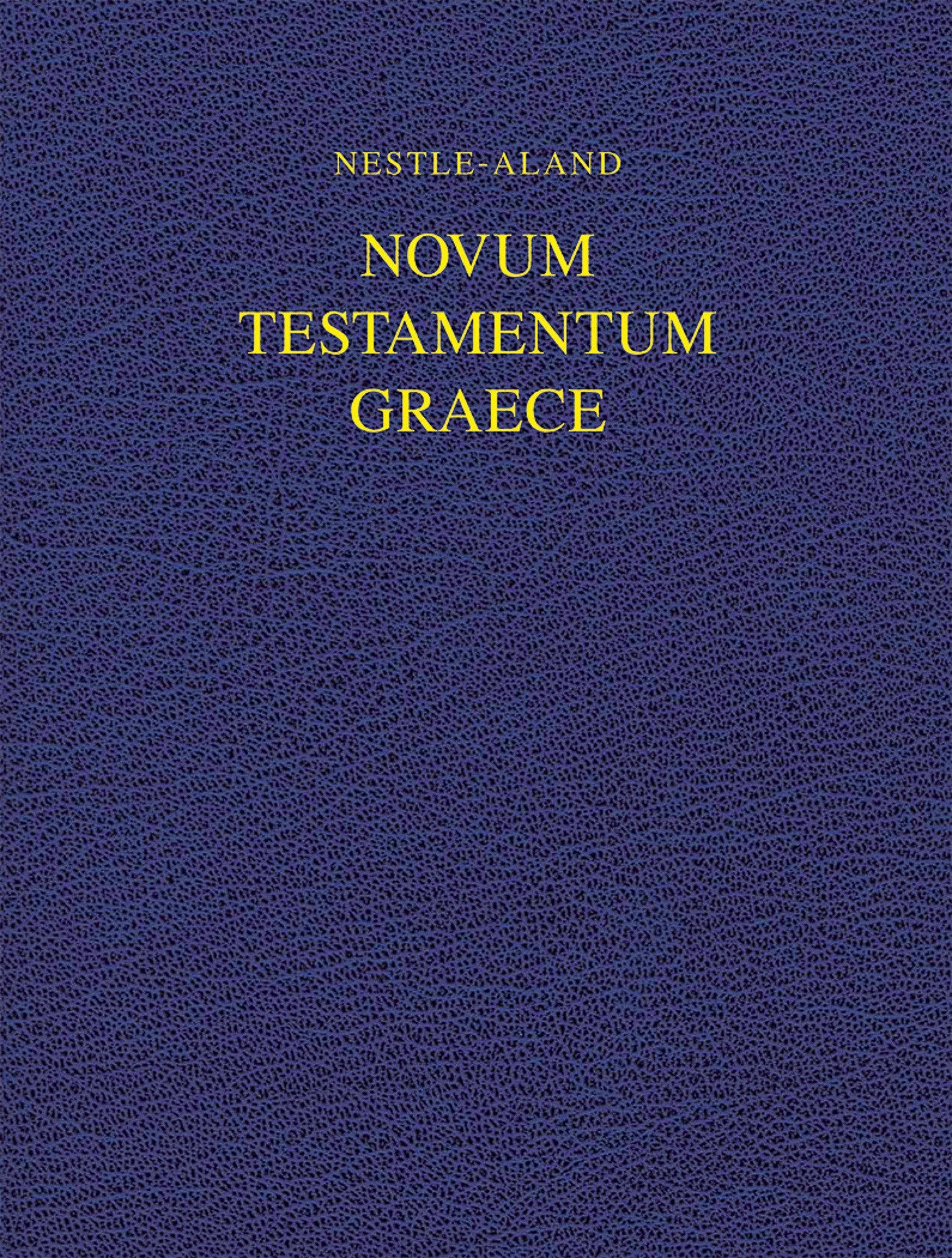 Nestle-Aland Novum Testamentum Graece 28 - Re-vived