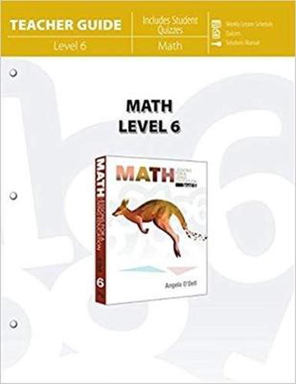 Math Lessons for a Living Education, Level 6 Teacher Guide - Re-vived