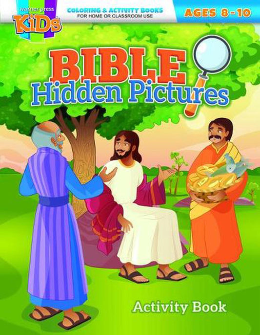Bible Hidden Pictures Coloring Activity Book - Re-vived