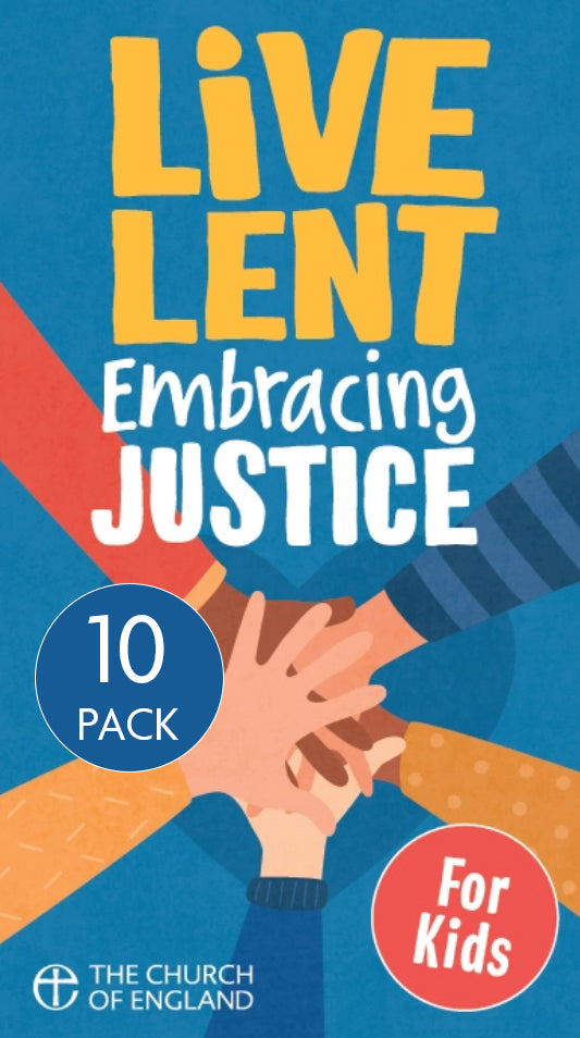 Live Lent: Embracing Justice (Kids pack of 10) - Re-vived