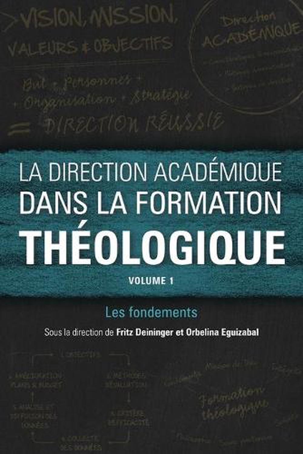 La Direction Académique Dans La Formation Théologique - Re-vived