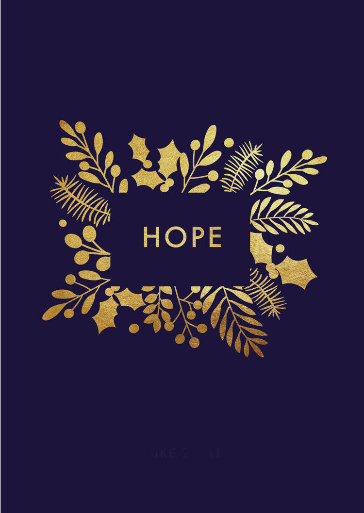 Hope Christmas Cards (pack of 6) - Re-vived