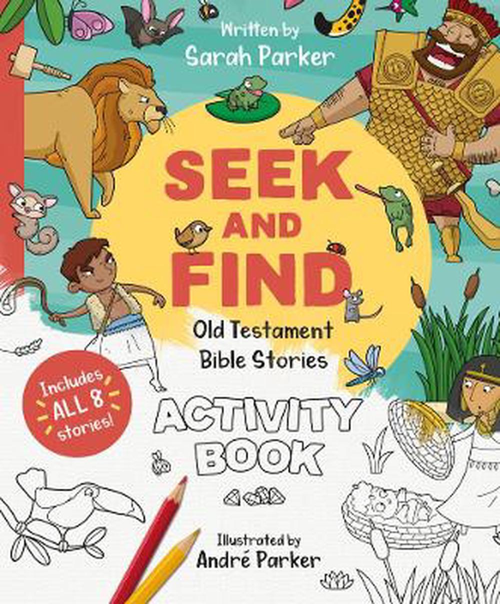 Seek and Find: Old Testament Activity Book - Re-vived