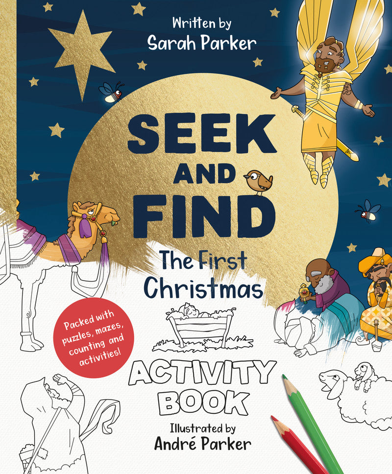 Seek and Find: The First Christmas Activity Book - Re-vived