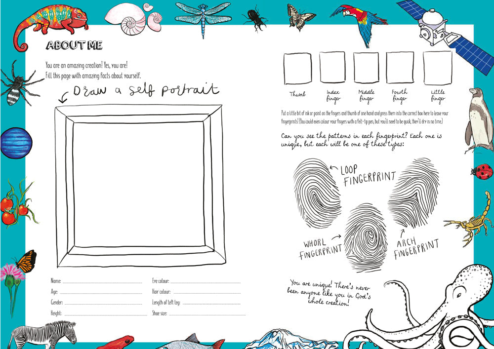 Book of Wonders Activity Book - Re-vived