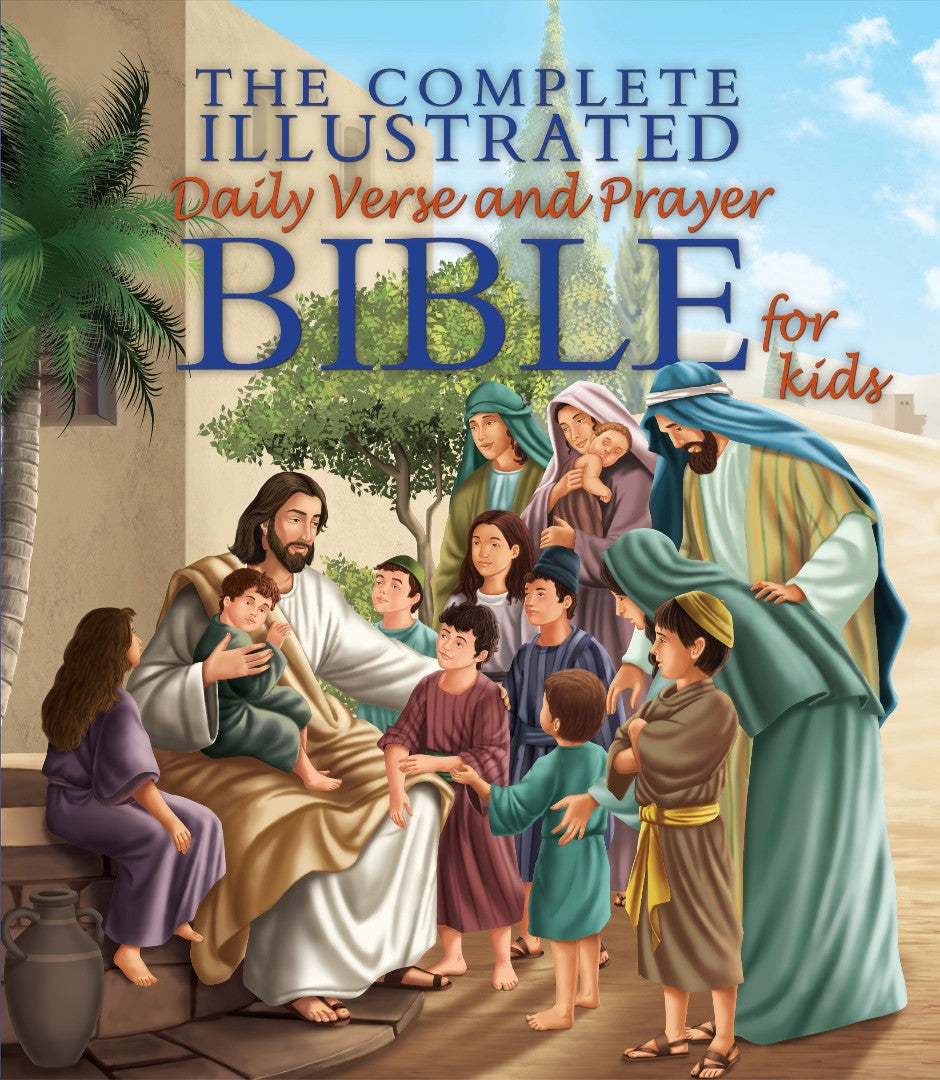 The Complete Illustrated Daily Verse and Prayer Bible - Re-vived