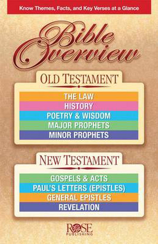 Bible Overview (pack of 5) - Re-vived
