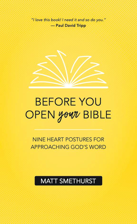 Before You Open Your Bible - Re-vived