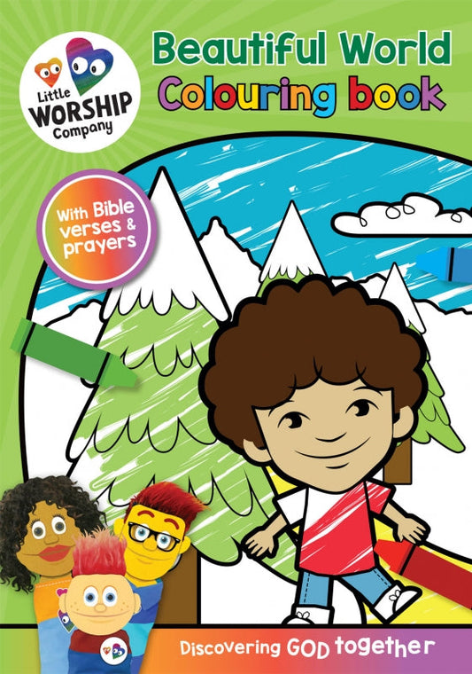 Beautiful World Colouring Book - Re-vived