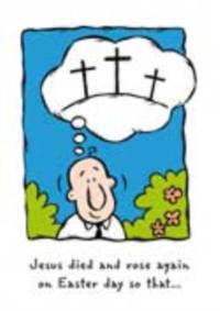 Pack Of 6 (With Envelopes) - Eh - Jesus Died And Rose Again - Re-vived