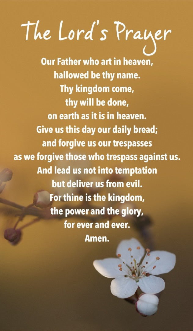 Prayer Card - The Lord's Prayer (20-pack) - Re-vived