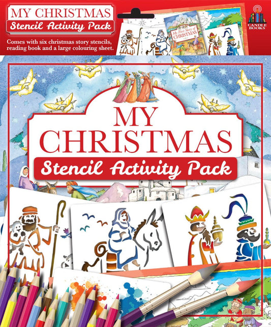 Christmas Stencil Activity Pack - Re-vived