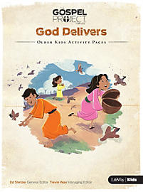 God Delivers: Older Kids Activity Pages - Re-vived
