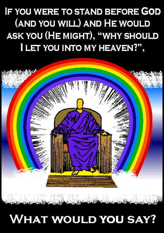 Tracts: What Would You Say? 50-pack - Re-vived