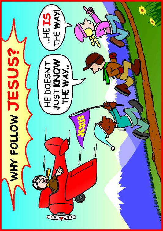 Tracts: Why Follow Jesus? 50-pack - Re-vived