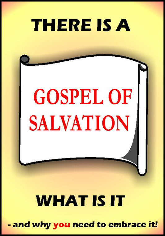 Tracts: Gospel of Salvation 50-pack - Re-vived