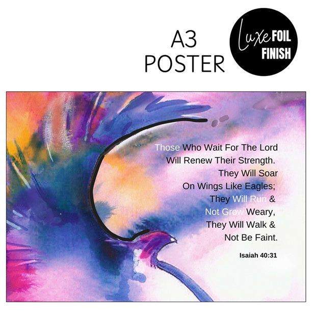Eagle - Those Who Wait A3 Poster - Re-vived