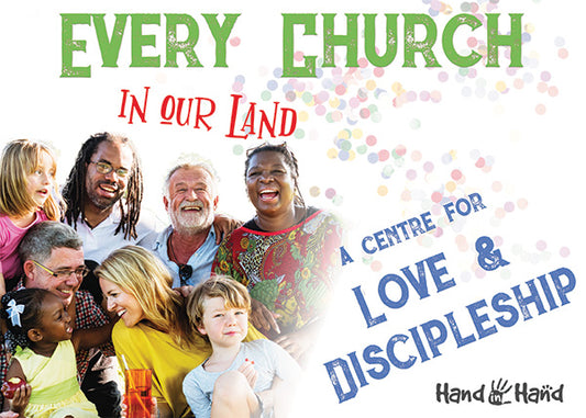Every Church A3 Hand in Hand Poster