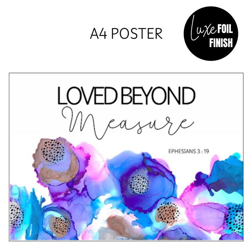 Flowers  A4 Poster - Re-vived