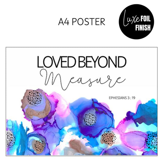 Flowers  A4 Poster - Re-vived