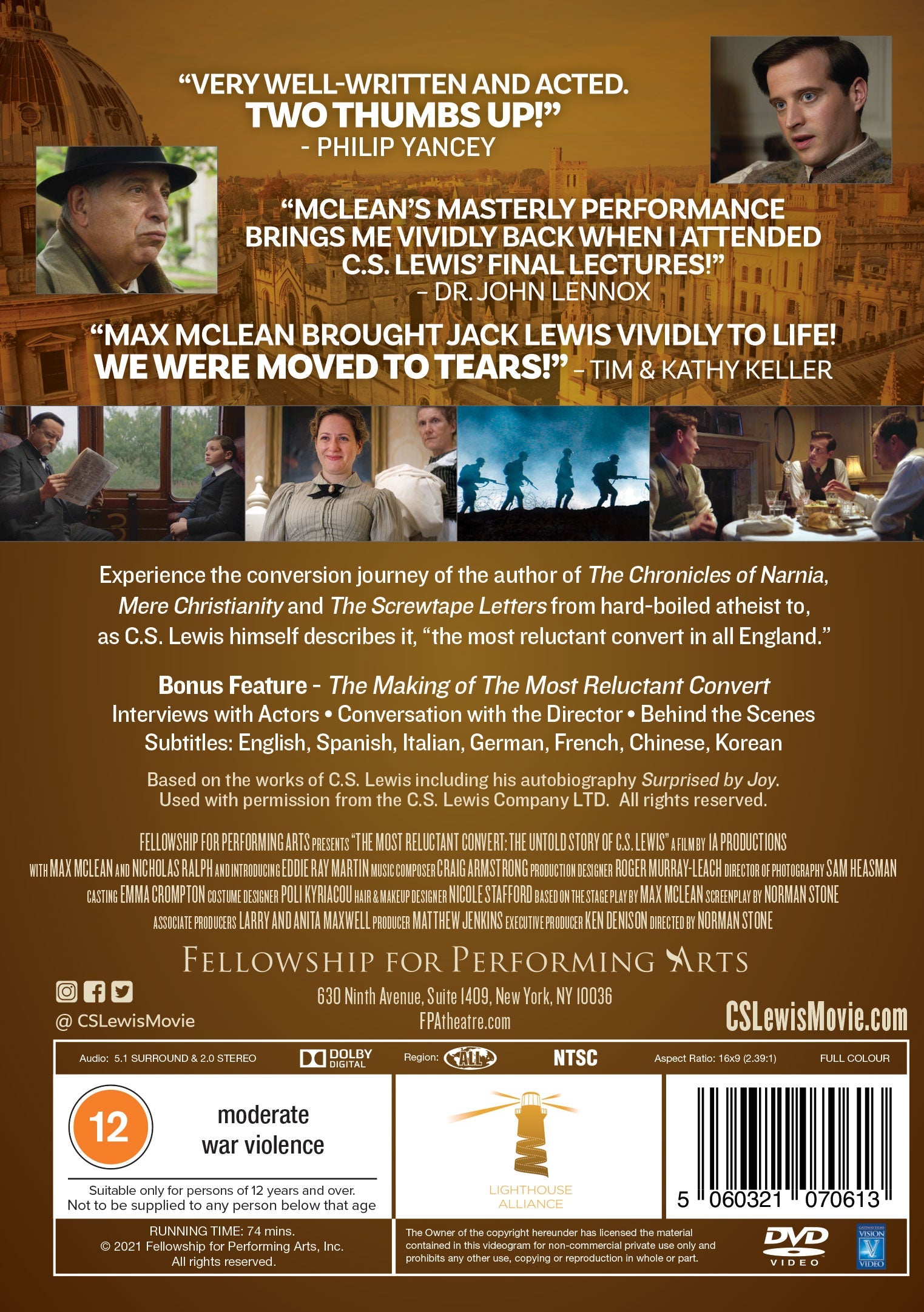 The Most Reluctant Convert DVD - Re-vived