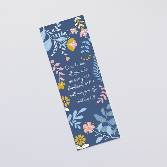 Come to Me (Blooms) Bookmark - Re-vived