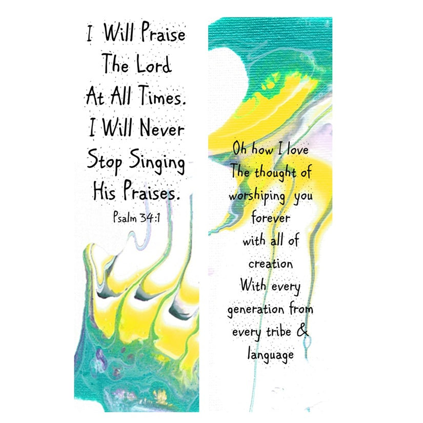 Praise Bookmark - Re-vived