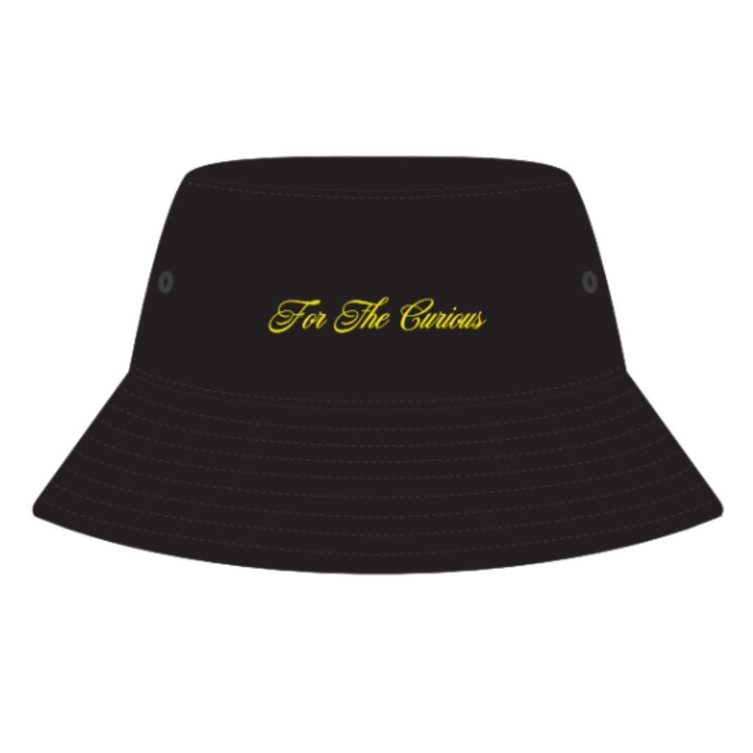 YOUTH ALPHA - Bucket Hat - Black (For the Curious)