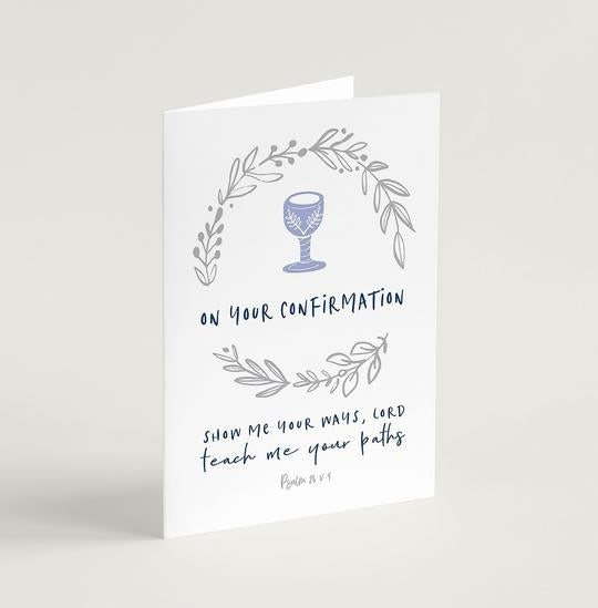 On Your Confirmation Greeting Card - Re-vived