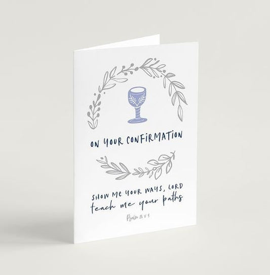 On Your Confirmation Greeting Card - Re-vived