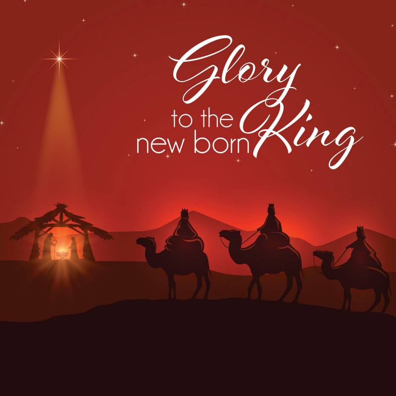 Glory Christmas Card (pack of 10) - Re-vived