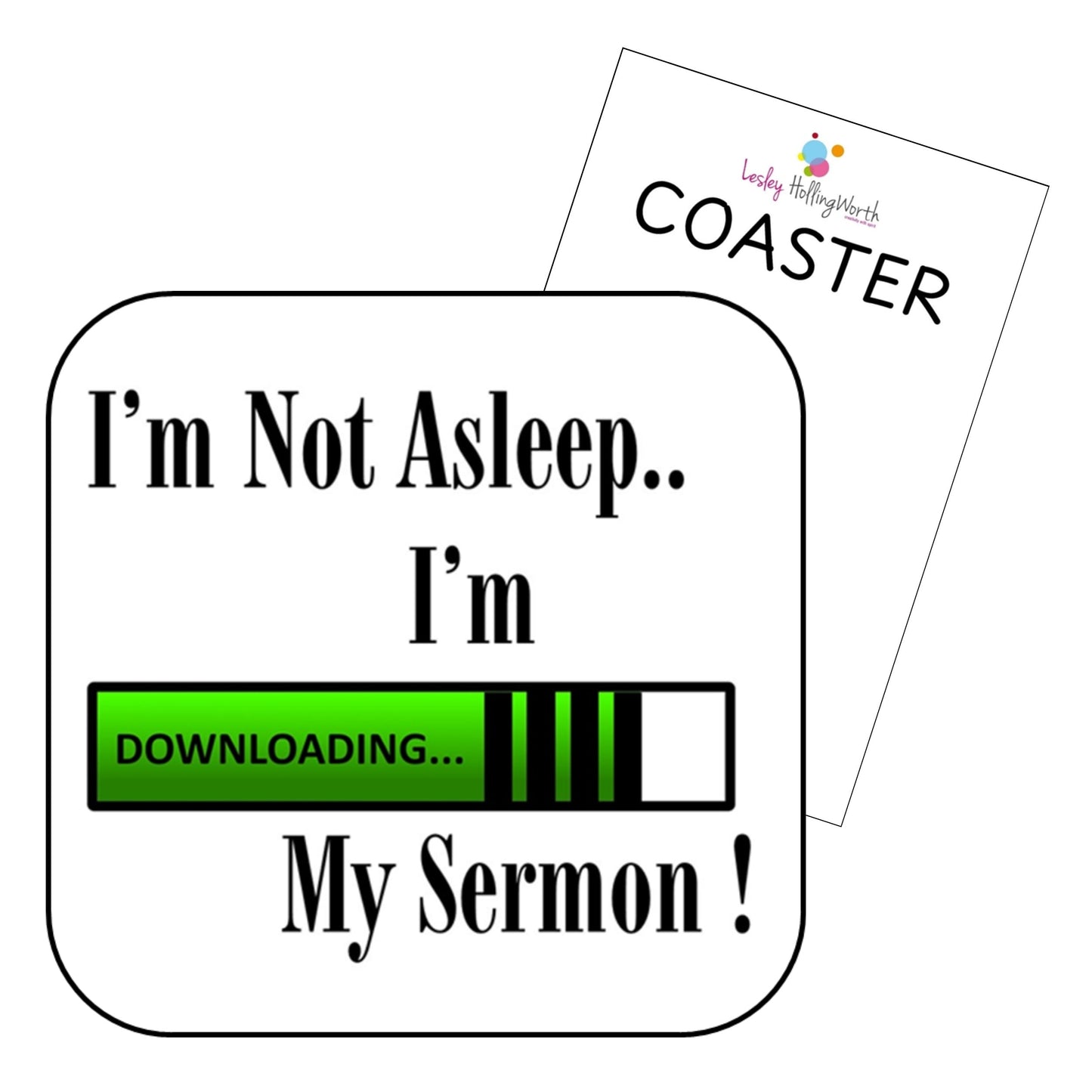 Sermon Coaster - Re-vived