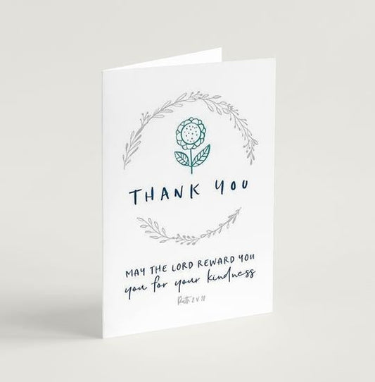 Thank You Greeting Card - Re-vived